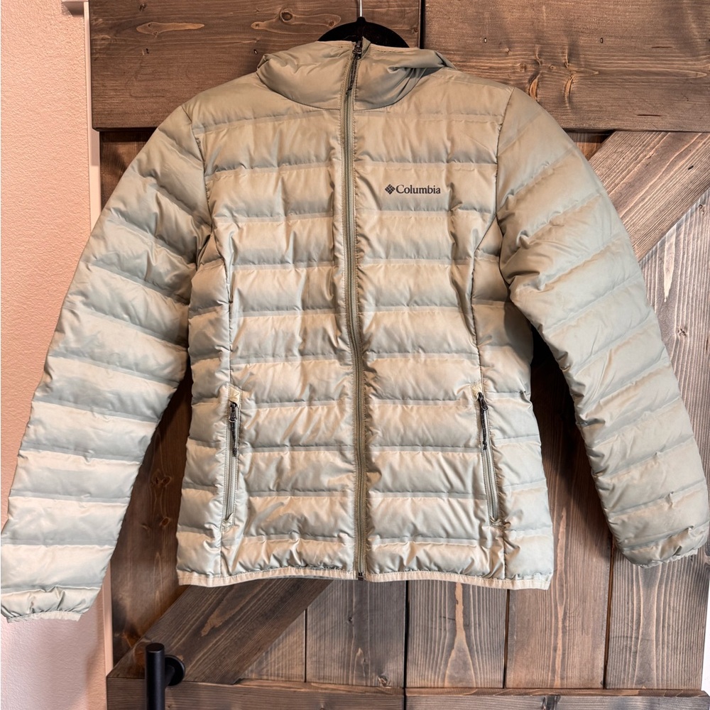 Columbia Sage Green Puffer Jacket
